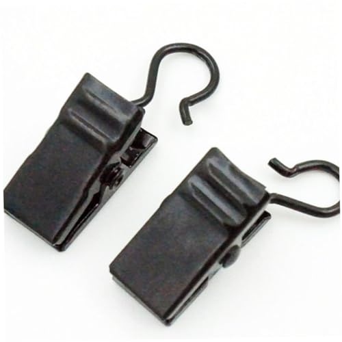 Perchas para Cortinas VINTORKY Accesorio Conectar Riel y Pinzas de Sujeción 4