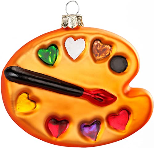 MAGIC Weihnachtskugel Küchenmaschine 10cm - Mundgeblasener Glas Christbaumschmuck