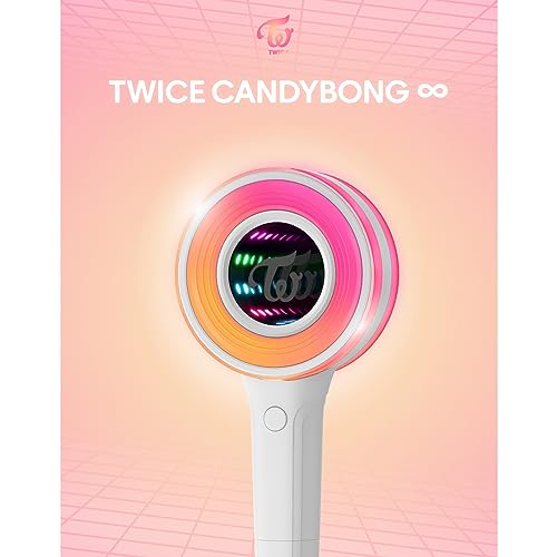 GASHINA STORY Twice Candybong Infinity Ver3. Official Lightstick - for Contert (+ Seller's Extra Photocards and Stickers Set) by GASHINA STORY - Used condition - Image 6
