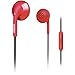 Philips SHE2675BP/28 In-Ear Headset With Microphone (Red)