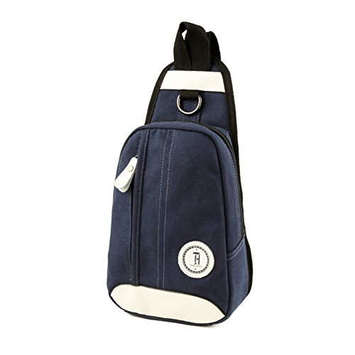 Sac en toile de style coréen pour homme - Sac à dos étudiant et sac de messager polyvalent