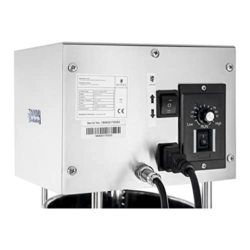 Royal Catering RCWF-15LE-H Wurstfüller Edelstahl elektrisch 260 W Wurstfüllmaschine 15l elektrische Stopfmaschine… – Bild 3