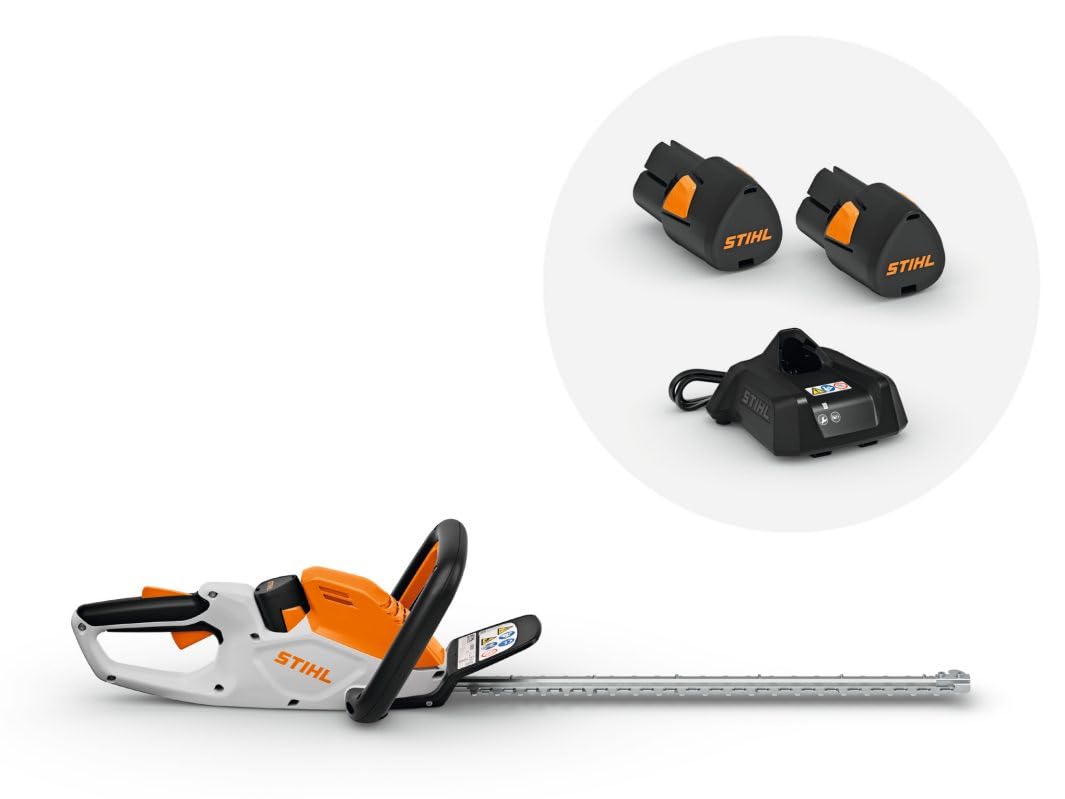 TOSASIEPI STIHL HSA 40 IN SET (2 batterie + caricabatteria).