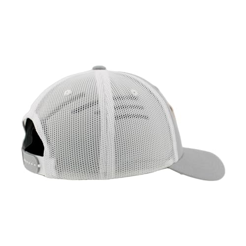 Casquette snapback NCAA grise et blanche ZHATS Big Rig patch - 6