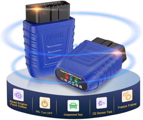 iKiKin OBD2 Diagnostic Equipment OBD2 Bluetooth 5.0 Adapter Car Reader