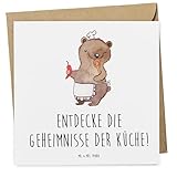 Mr. & Mrs. Panda Geschenkgutschein Kochkurs Geheimnisse - Geschenk, Gutschein Karte, Geschenkkarte, Rezepte, Einkaufsgutschein, Kochinspiration, Geschenkidee, Küche entdecken, Gutscheinkarte, kreative
