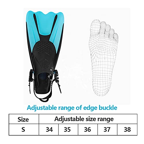 Aletas con bolsillo unisex ajustables que evitan rozaduras 7