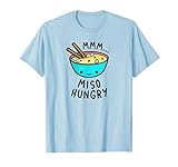 Kawaii Miso Soup Bowl Me So Hungry Pun T-Shirt