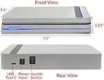 Avolusion PRO-X 8TB USB 3.0 Disque dur de jeu externe pour PS5/PS4 Console de jeu (blanc)