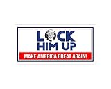 StickerPirate Car Magnet - Lock Him Up Make America Great Again Trump 2020 Trm327