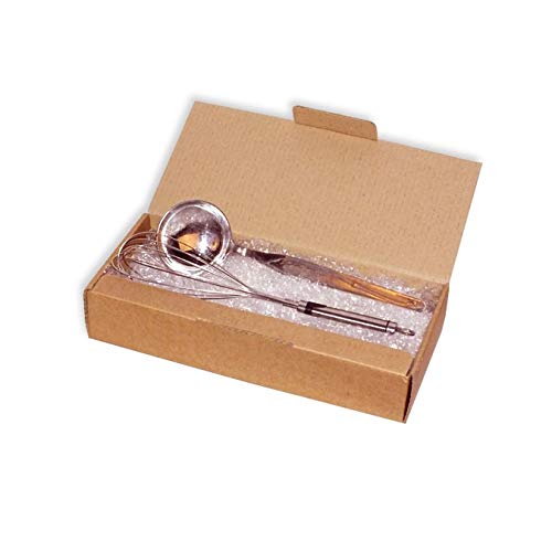 Pack 50 cajas para envíos 335x155x065mm. Caja automontable. Caja cartón Kraft. Montaje muy fácil y sencillo.Apta para envíos postales. Ultraresistentes. Ideal para tiendas online