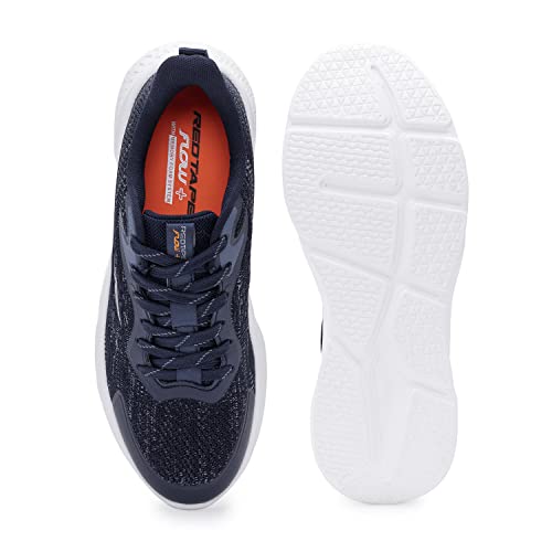 Image of Red Tape Men Black Walking Shoes