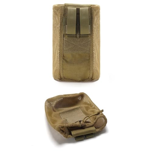 Bolsa de basura pequeña y riñonera de malla compacta 5