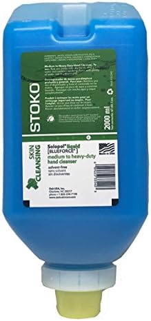 SolopolLiquid [Blue Force] Solvent-Free Hand Cleaner, 2000ml Bottle - 33540