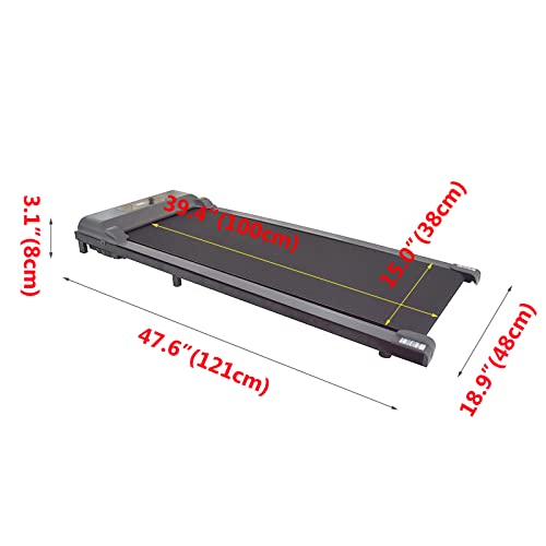 Caminadora INTSUPERMAI para oficina 220 lb capacidad miniatura 2