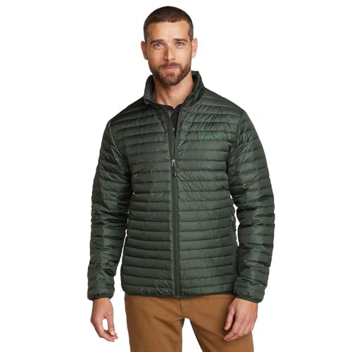 Eddie Bauer Men's Microlight Down Jacket - Water-Resistant, 650 F...