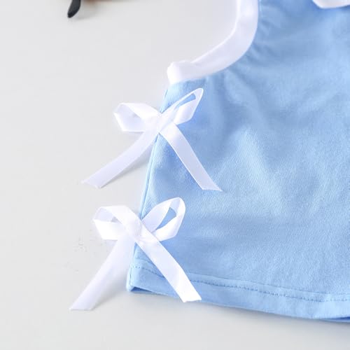 2Pcs Summer Clothes Toddler Baby Girl Golf Outfit Solid Sleeveless Polo Shirt and Pleated Mini Skirt Set3