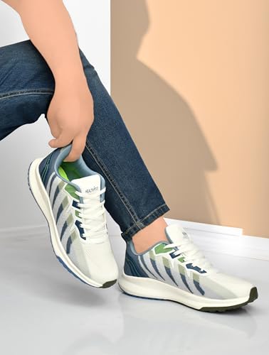 Image of Sports Shoes with Crystal Cushion Technology Lightweight Shoes Training Cricket,Gym,Comfortable Extra Max Cusion with Memory Foam Insole Running Shoes for Men HF146