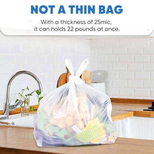 SideriLumi Plastic Bags, (11.5”x 6.5