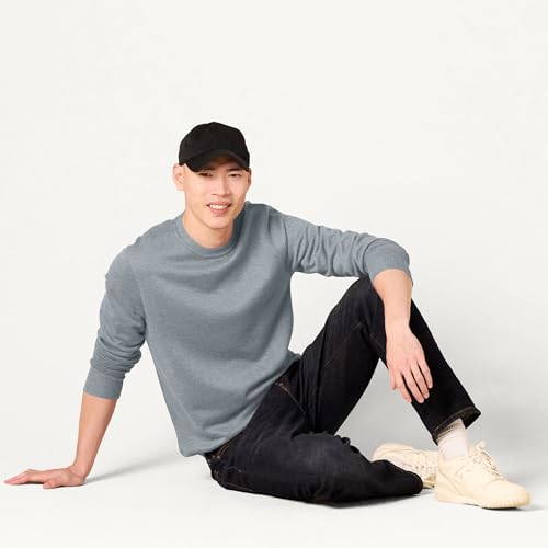 Image of Amazon Essentials Men's Crewneck Fleece Sweatshirt with Ribbing (Available in Big & Tall)