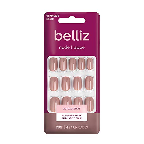 Unhas Autoadesivas, Belliz, Nude