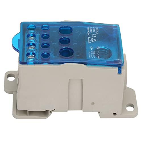 250adin Din Rail Terminal Block Power Distribution Box Universal Power Junction Box Wire Connector High Efficiency Power Transmission