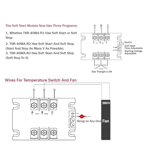 Module de démarrage progressif 380V R1 pour éviter la surchauffe moteur - 8