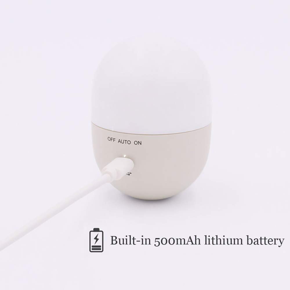 La luz del Sensor, LED portátil Ligero de la Noche, Armario cápsula de luz, Dos Modos, Recargable automática, 500mAh batería Powered, imán de adsorción,Rojo