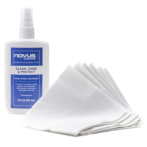 Paquete Novus Polish Mates 6 Toallas + Botella 8 Oz