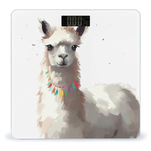 Báscula digital para baño Llama con alta precisión miniatura 1