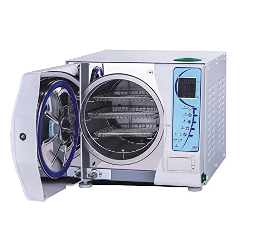 US 23L Class B SUN23-II Lab Equipment Autoclave Sterilizer Digital Display Vacuum Steam with Data Printing Blue