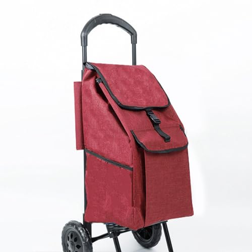 Colcolo Einkaufstrolley-Ersatztasche, Einkaufswagen-Tasche, Oxford-Stoff, verdickte Trolley-Tasche, Handwagen-Tasche für Heimgebrauchswagen, C – Bild 3