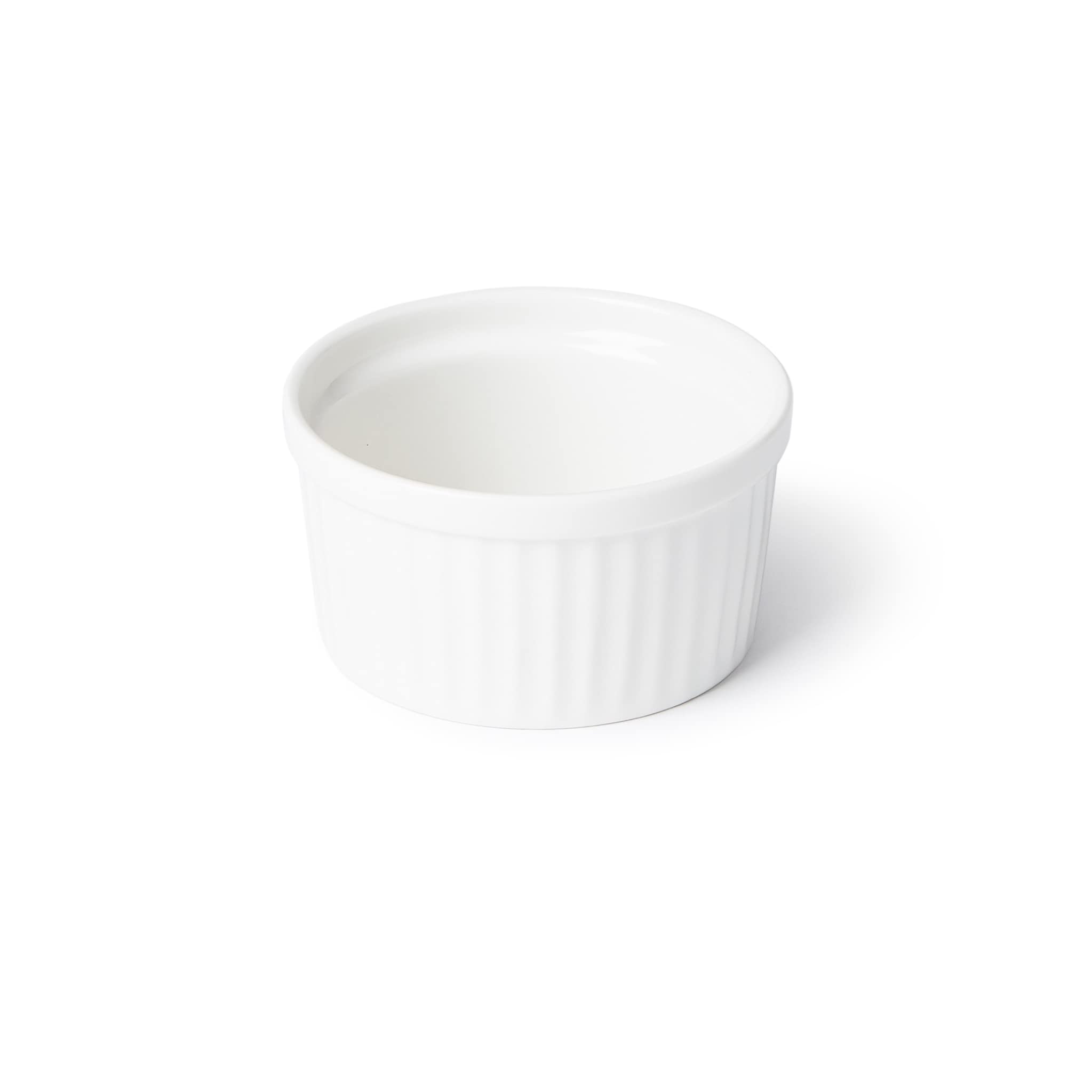 Porcelain Lined Ramekin, 9 Cm Size, Ivory