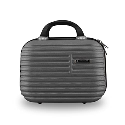 Frasqueira de Viagem Maleta Rígida Necessaire ABS (Cinza)