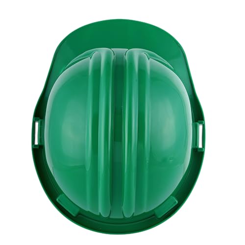 Image of KARAM PN581 Safety Industrial Helmet for Men | Light Weight with Ratchet Type Adjustment | Comfortable Fit & Durable Hard Hat | EN Certified | HYD Green