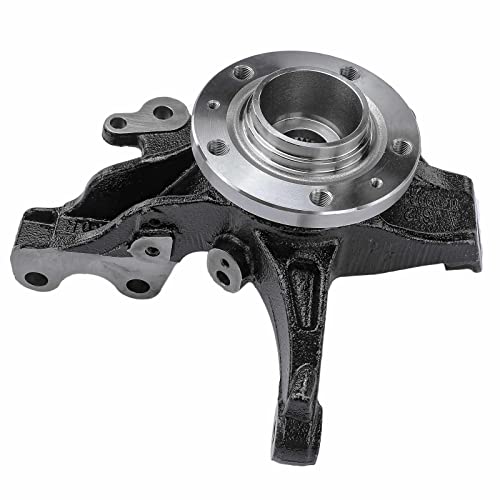 Frankberg Achsschenkel Radlagergehäuse Komplett Vorderachse Rechts Kompatibel mit C4 DA DE 1.2L-2.0L 2013-Heute 308 II L3 LB LH LP LW 1.2L-2.0L 2013-2021 Replace# 1610138080