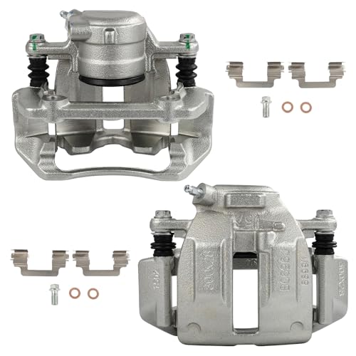 Image of SCITOO Front Brake Calipers With Bracket 19B3124 19B3125 Compatible For Mercedes-Benz For C240 2003-2005,For Mercedes-Benz For C280 2006-2007,For Mercedes-Benz For C320 2003-2005