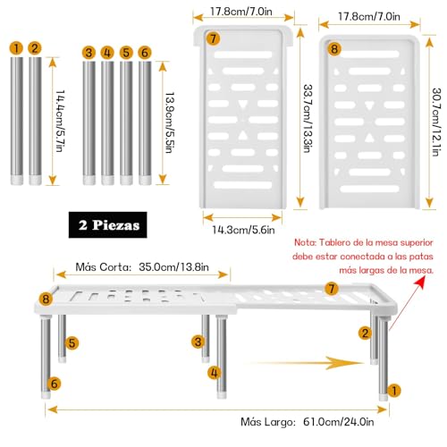 Mejores precios y opiniones de Entrepaños para cocina Top diez. 8 Imagen adicional