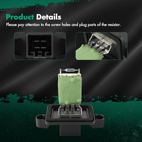 Image of SCITOO 984-484,RU-640,4P1615,68037310AA HVAC Blower Motor Resistor Fits for Chrysler for 300 2008-2010,for Dodge for Challenger 2008-2010,for Dodge for Charger 2008-2010,for Dodge for Magnum 2008