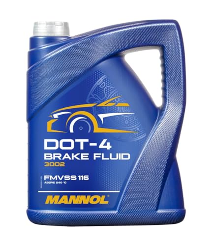 MANNOL 3002 Brake Fluid DOT-4 5L