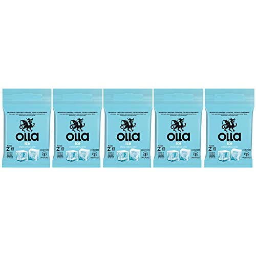 Kit 5x3 Preservativos Olla Ice (15 Camisinhas)