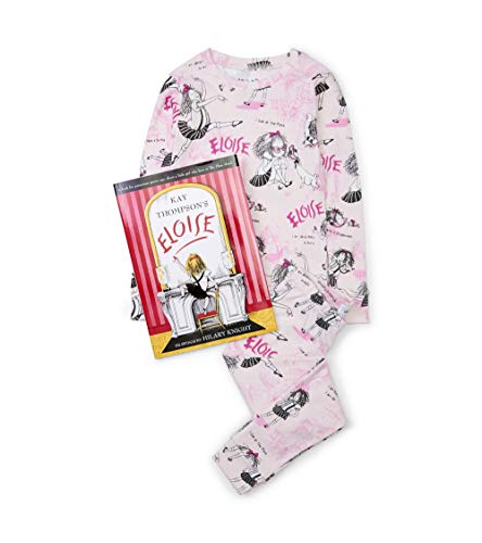 Girls' Book and Long Sleeve Printed Pajama Set