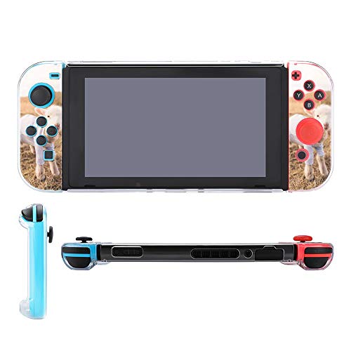 image for HXJIULI Case for Nintendo Switch Baby Sheep Wear Cloth Five-Pieces Set