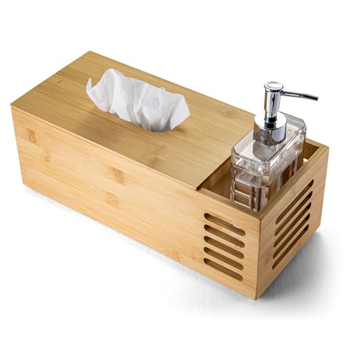 Achieva Rectangle Bamboo Tissue Box (71000)