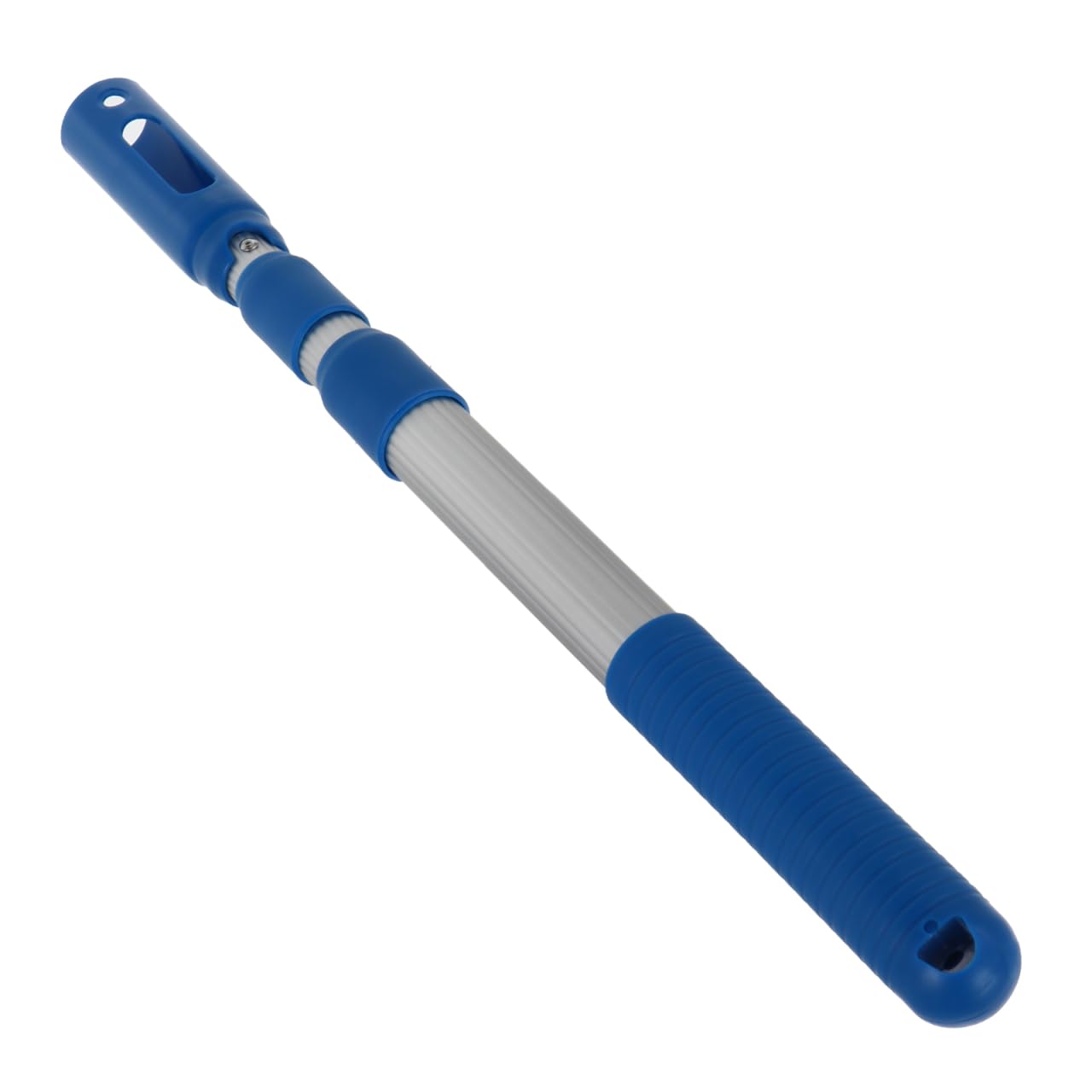 Tofficu Poste De Piscina Telescópico De Aluminio Azul Poste De Piscina Telescópico Postes De Piscina para Limpieza Poste Telescópico Ajustable De 3 Piezas para Red Desnatadora Cepillo