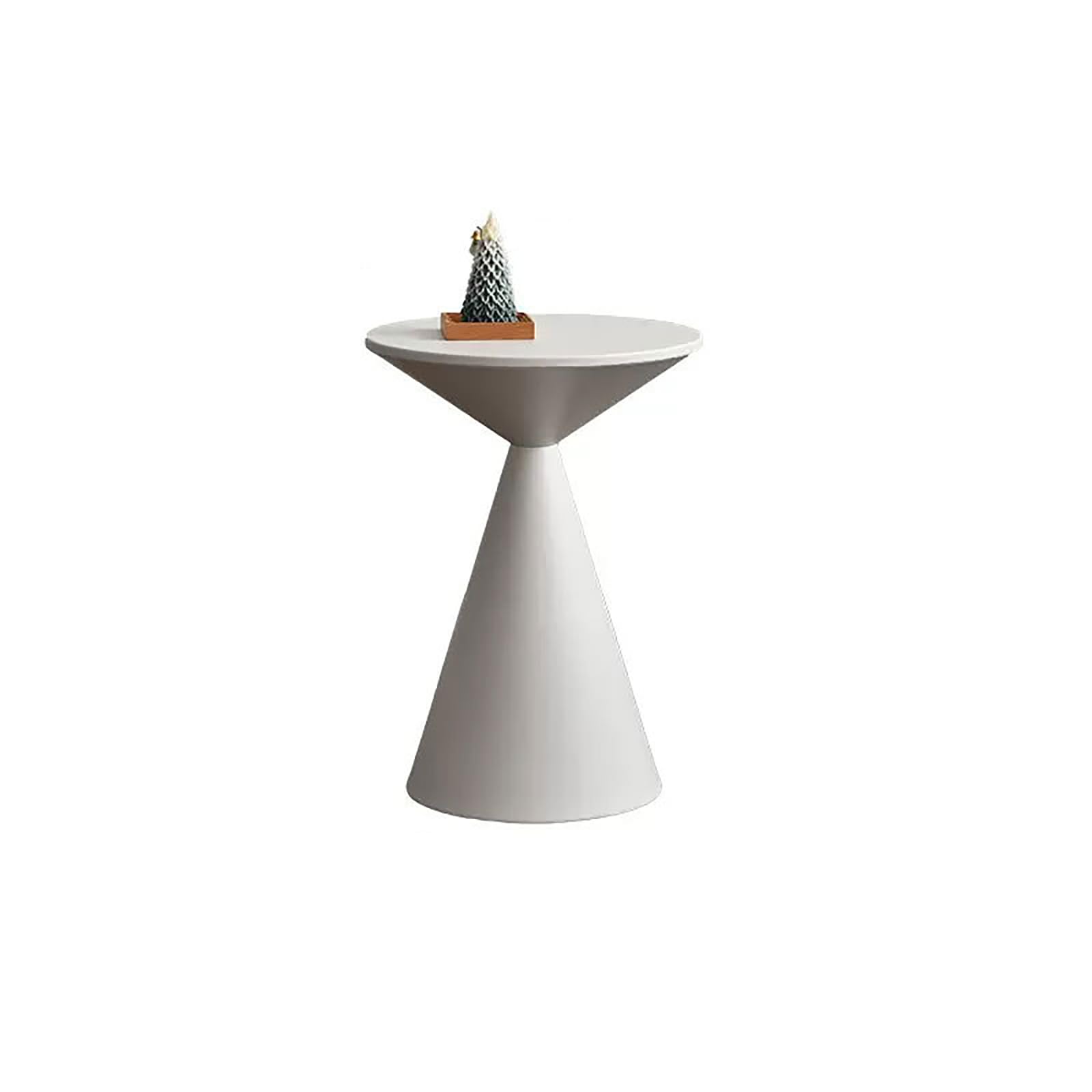 Table d'appoint en métal effilée et stable pour optimiser l'espace des petits appartements