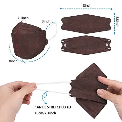 Image of Borje KN95 Face Masks 50 Pack,Breathable Comfortable and Disposable KN95 Mask,Masks for Adults