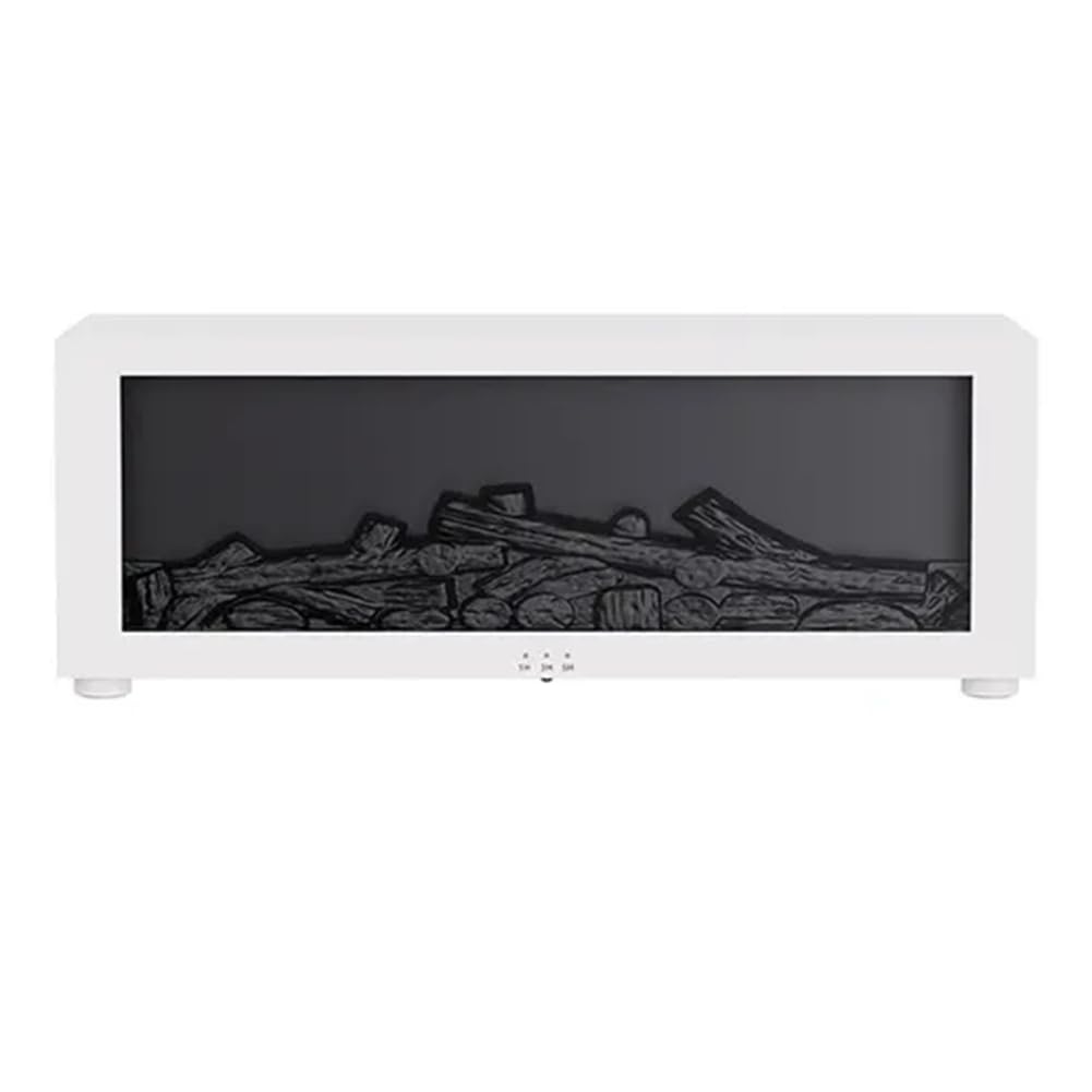 Vjsujehgy Fireplace Flame Humidifier Bedroom Lasting Fragrance Machine Simulated Flame Aromatherapy Machine White