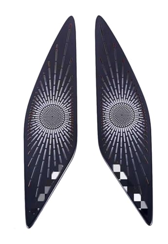Garniture pour haut-parleur stéréo de portière VW Golf 8 MK8 finition chrome élégante