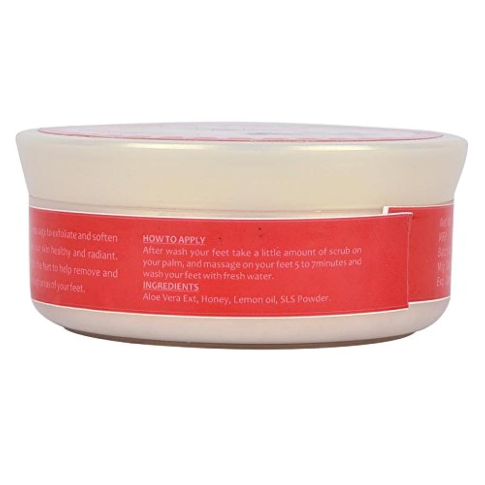 Natural Ingredients Foot Massage Scrub for Moisturization